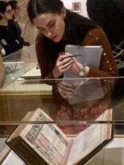 Students at the Museum